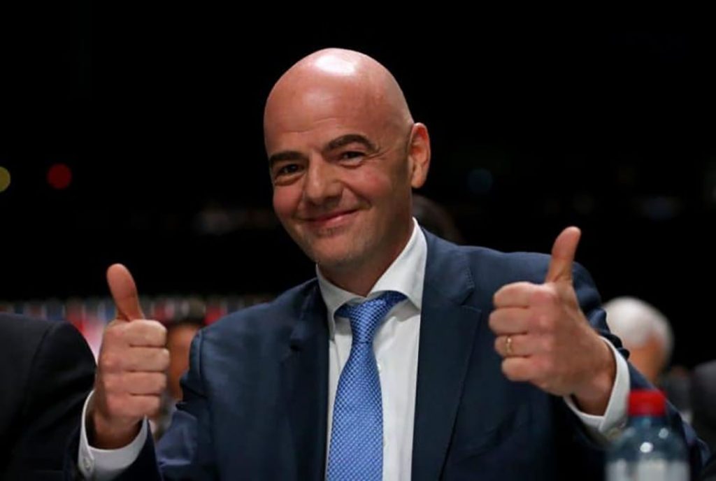 CAN 2019/Finale : Gianni Infantino "bonne chance à tout le monde"