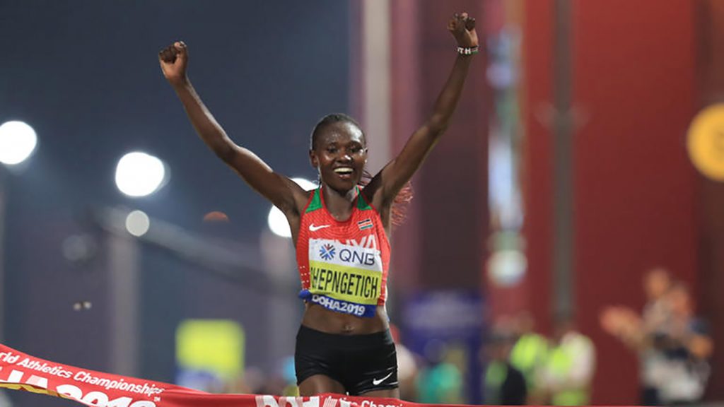 MONDIAUX D’ATHLÉTISME 2019 : RUTH CHEPNGETICH REMPORTE LE MARATHON