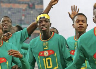 Les Lions de la Teranga A récompensés avec 10 millions de FCFA et un terrain après leur victoire au CHAN 2022 Les Lions de la Teranga A' récompensés avec 10 millions de FCFA et un terrain après leur victoire au CHAN 2022