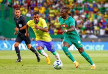 Exploit historique : Le Sénégal renverse le Brésil 4-2 lors d’un match amical épique Exploit historique : Le Sénégal renverse le Brésil 4-2 lors d'un match amical épique