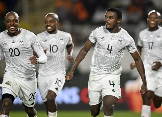 CAN 2023: L’Afrique du Sud se qualifie pour les demi-finales après une victoire tendue contre le Cap-Vert CAN 2023: L'Afrique du Sud se qualifie pour les demi-finales après une victoire tendue contre le Cap-Vert