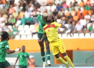 CAN 2023: Nigeria élimine l’Angola et se qualifie pour les demi-finales CAN 2023: Nigeria élimine l'Angola et se qualifie pour les demi-finales
